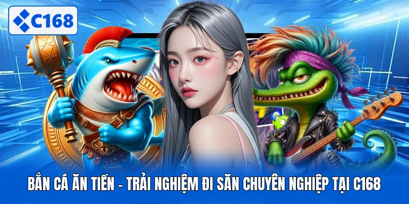 Bắn Cá Ăn Tiền - Trải Nghiệm Đi Săn Chuyên Nghiệp Tại C168