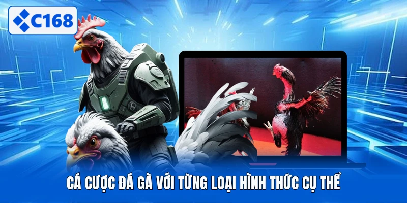 Cá cược đá gà với từng loại hình thức cụ thể