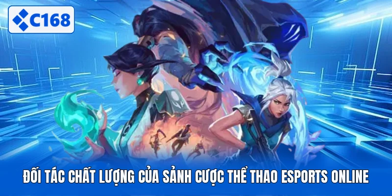 Đối tác chất lượng của sảnh cược thể thao esports online