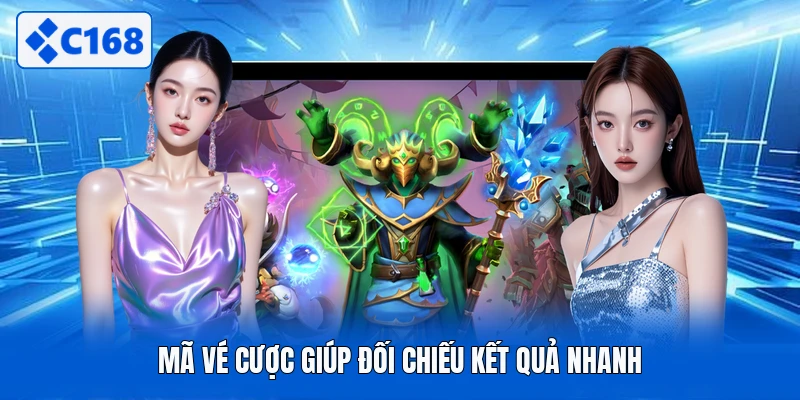 Mã vé cược giúp đối chiếu kết quả nhanh