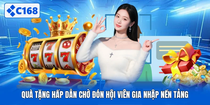 Quà tặng hấp dẫn chờ đón hội viên gia nhập nền tảng