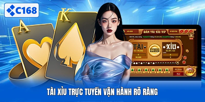Tài xỉu trực tuyến vận hành rõ ràng